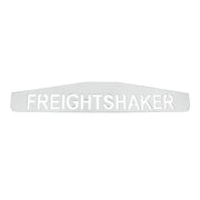 4" X 24" Chrome Freightshaker Bottom Mud Flap Plate - Welded Stud