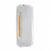 Mirror Cover With 24 Amber LED 12" GloLight For 2005+ Freightliner Century/Columbia- Driver-Amber Lens