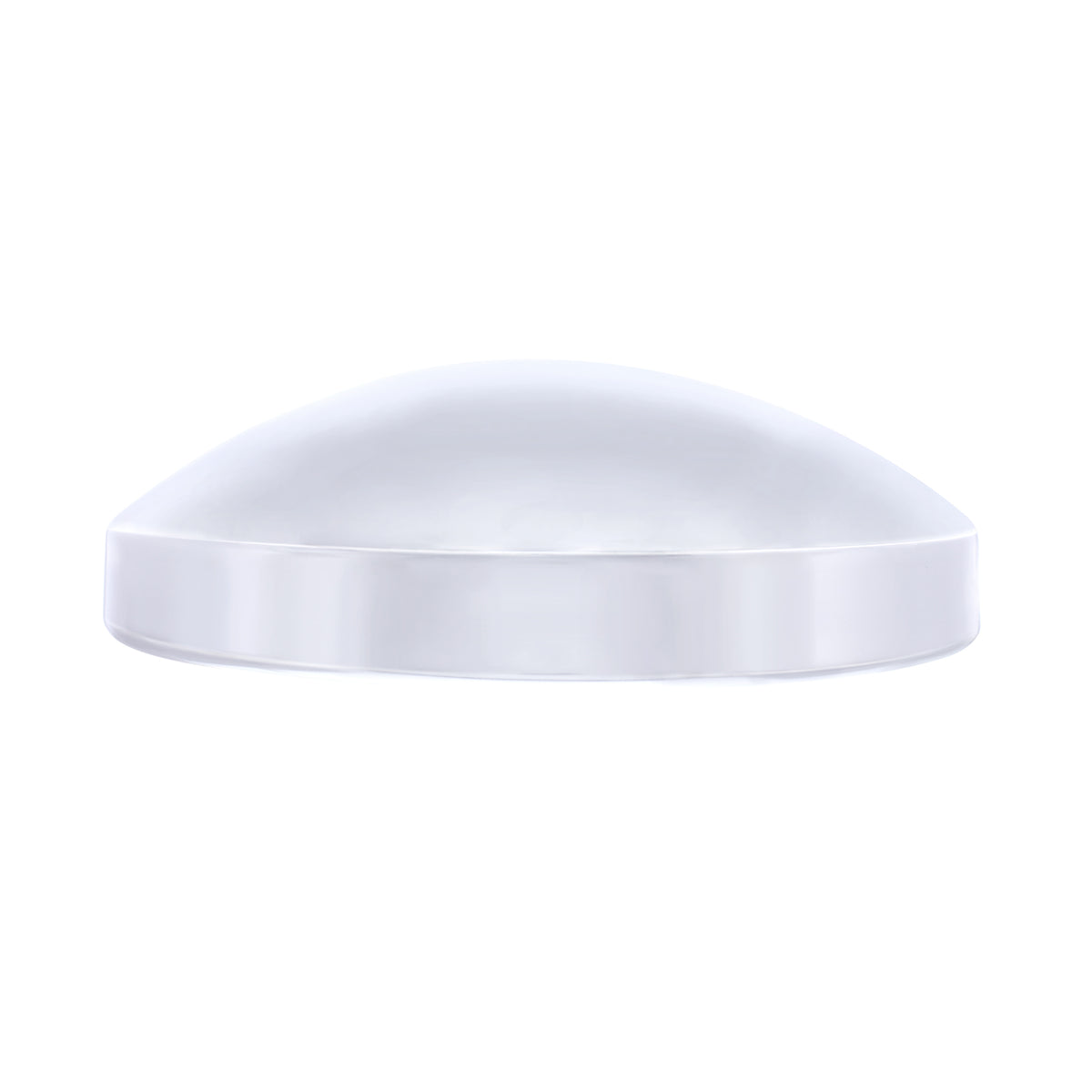 7-1/2" Stainless Dome Rear Hubcap