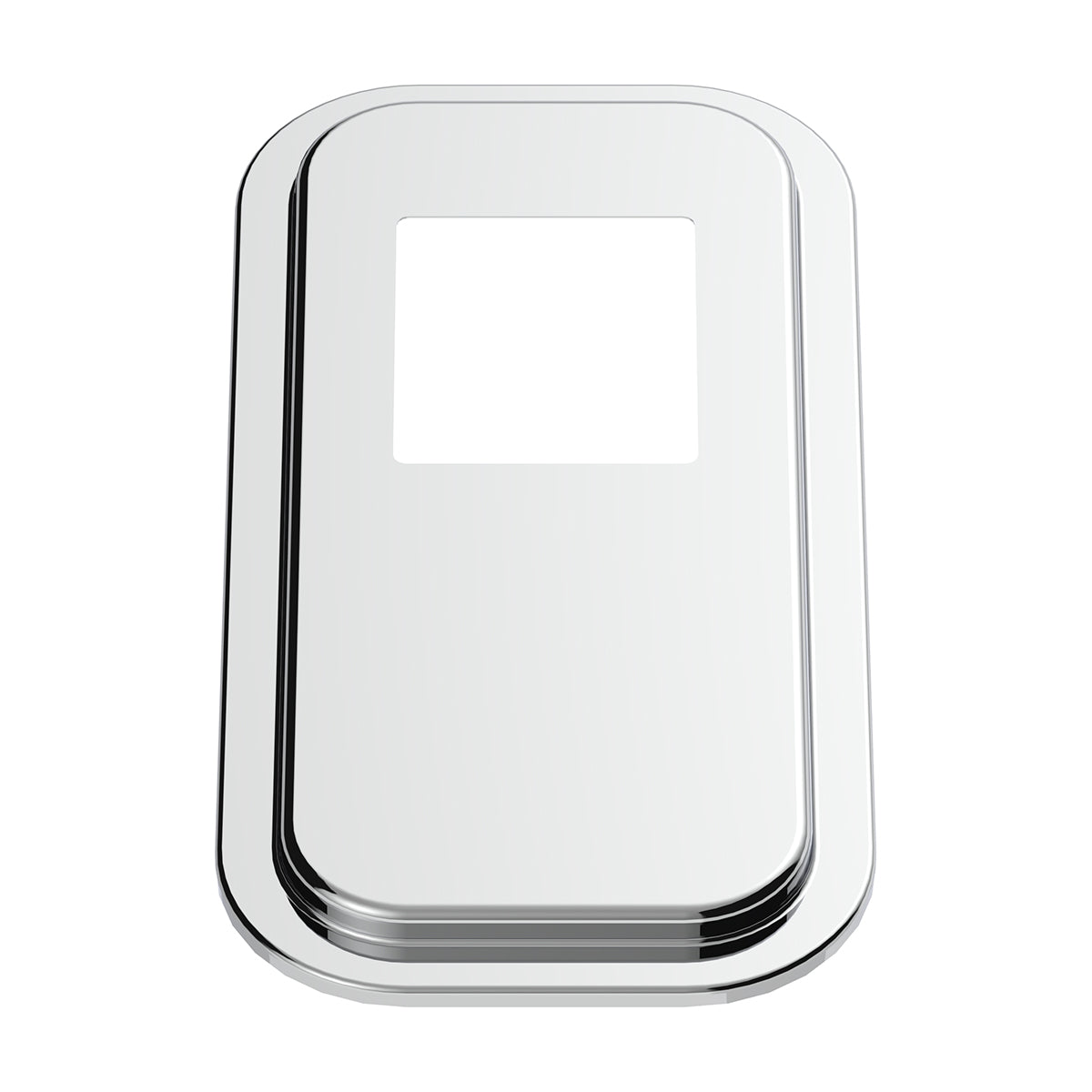 Peterbilt Stainless Steel Shift Plate Cover - Short Hood