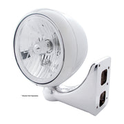 Stainless Steel Guide 682-C Style Headlight Crystal H4 Bulb