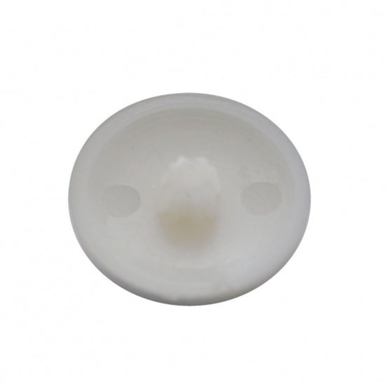 Chrome Plastic Push-On Covers For Phillips Round Head Screw (10-Pack)