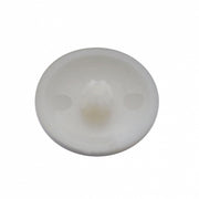Chrome Plastic Push-On Covers For Phillips Round Head Screw (10-Pack)