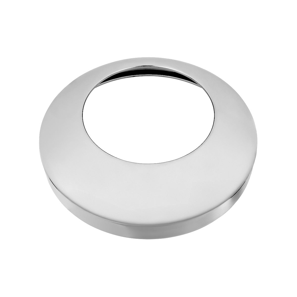8" Stainless Rear Hubcap With Hubometer Cutout