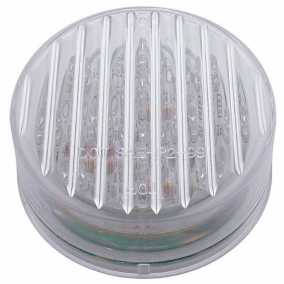 13 LED 2.5" Auxiliary/Utility Light - White LED/Clear Lens
