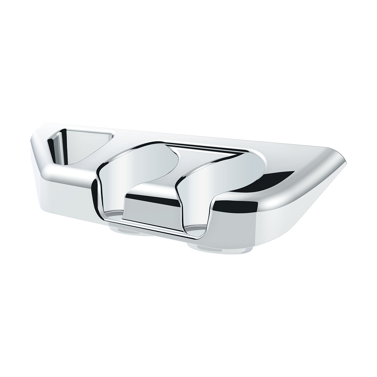 Chrome Center Cup Holder Panel For Freightliner Columbia (2003-2011) & Century/Coronado (2002-2010)