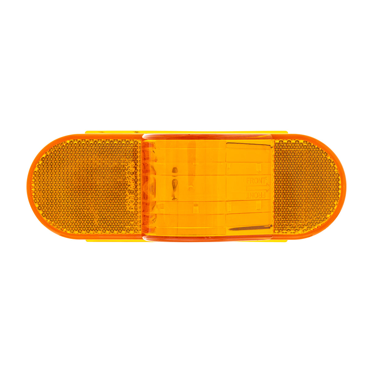 8 LED Mid-Trailer Turn Signal Light - Amber LED/Amber Lens (Card)