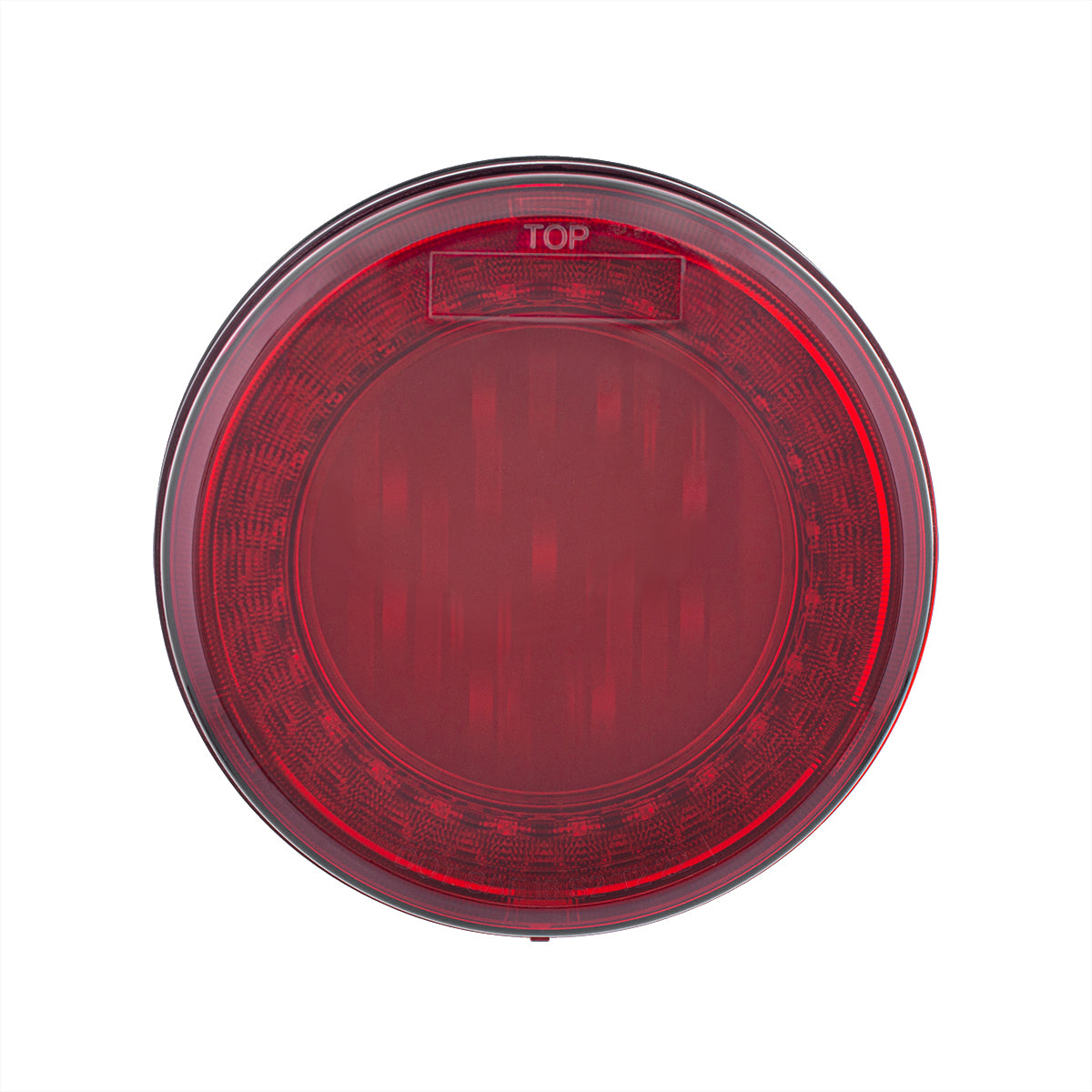 33 LED 4" Round Lumos Light X-Series (Stop, Turn & Tail) - Red LED/Red Lens