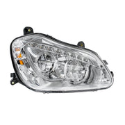 High Power 45 LED Chrome Headlight With Sequential Turn Signal For 2013-2021 Kenworth T680-Passenger