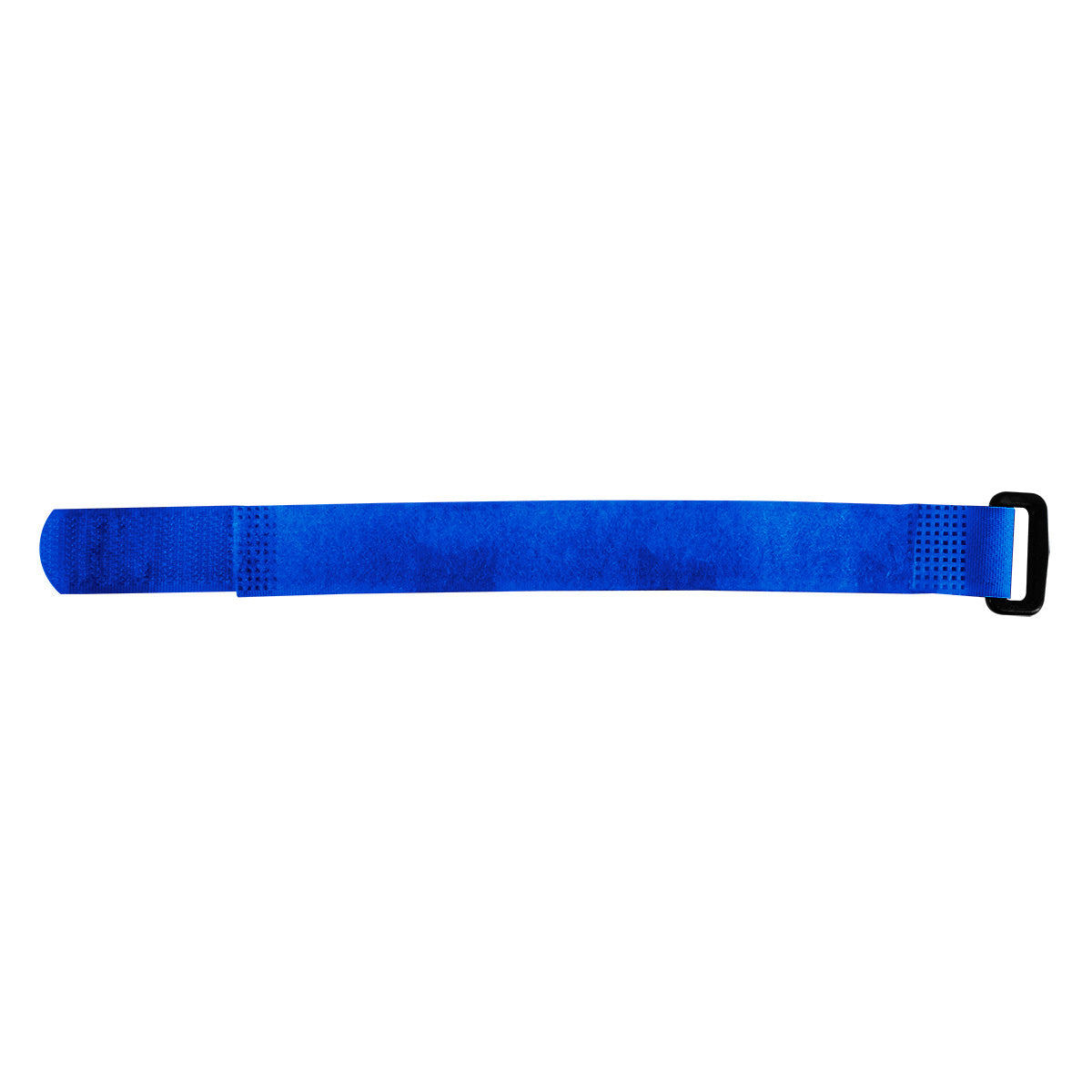 8" x 3/4"  Blue Hook & Loop Velcro Strip-Tie Fasteners with Buckle (8-Pack)