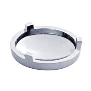 Chrome Plastic Covers For 3/4" Round Vinyl Button For Most Freightliner & International (Card of 10)
