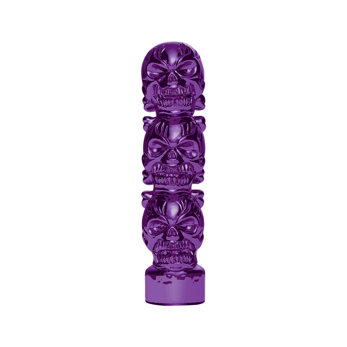 1/2"-13 Thread-On 3 Skull Candy Color Shift Knob-Candy Purple