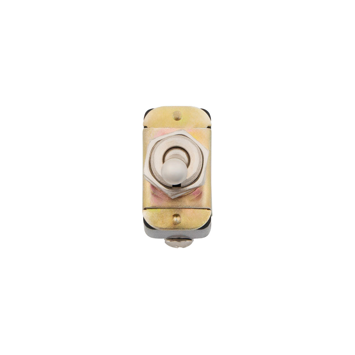 2 Pin, 10 Amp - 12V DC On-Off Metal Toggle Switch With 2 Screw Terminals