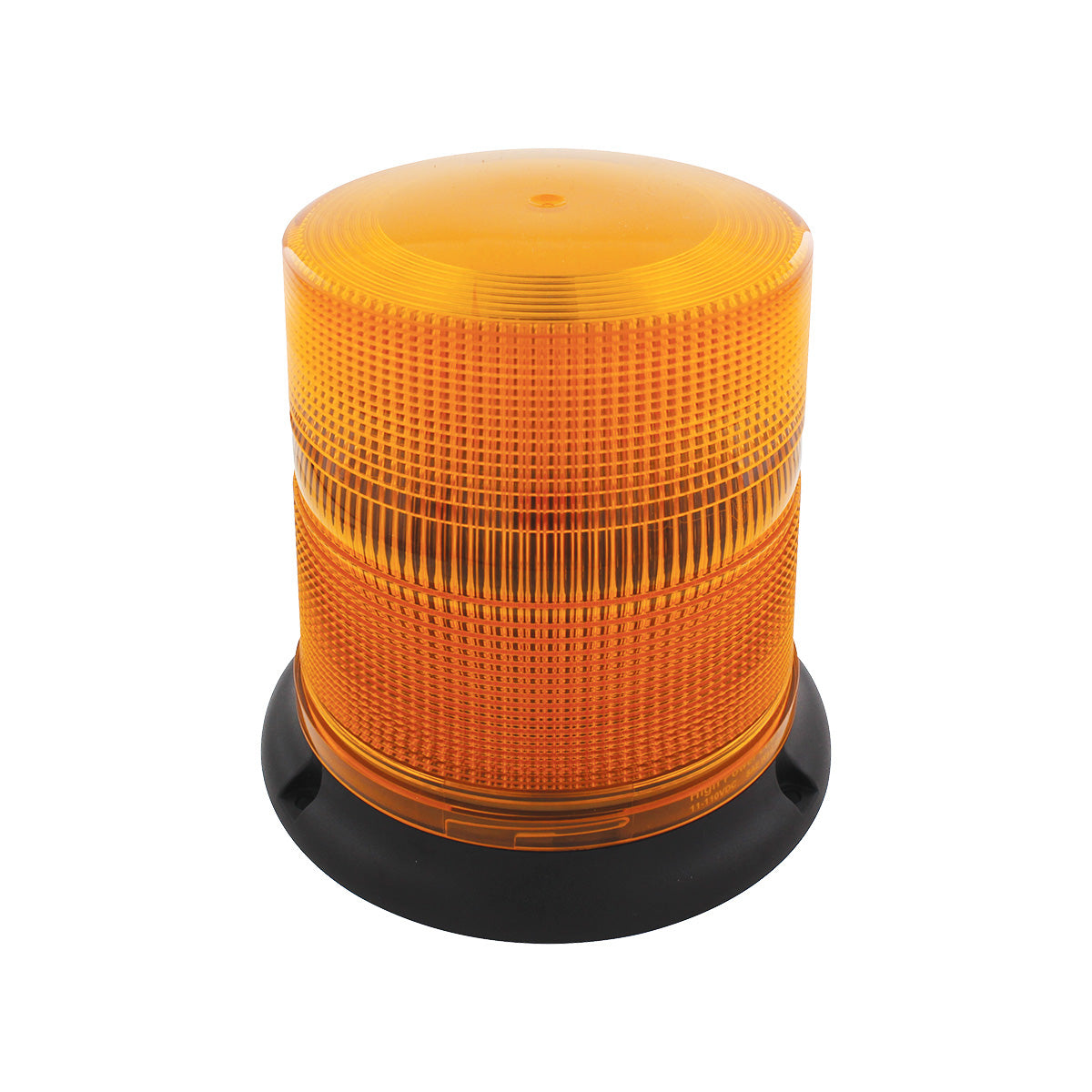 3 High Power LED 6" Round Beacon Light - Permanent Mount
