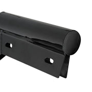28" Black 45-Degree Angled Mud Flap Hangers - 1-1/8" Bolt Pattern - Competition Series (Pair)