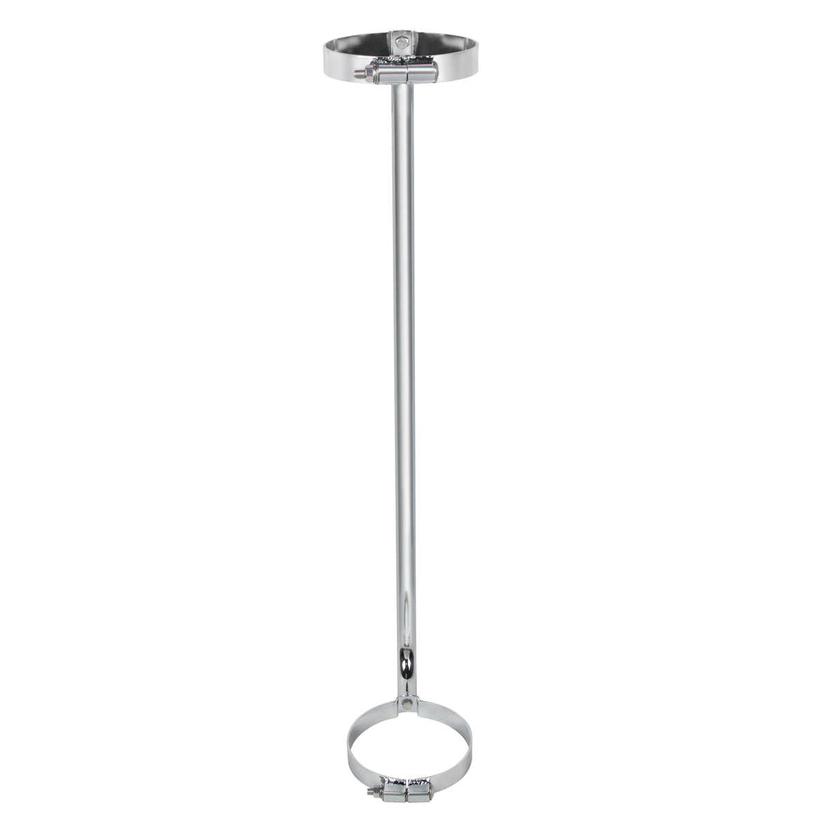 34" Chrome Exhaust Grab Handle - 6" Clamp