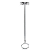 34" Chrome Exhaust Grab Handle - 6" Clamp