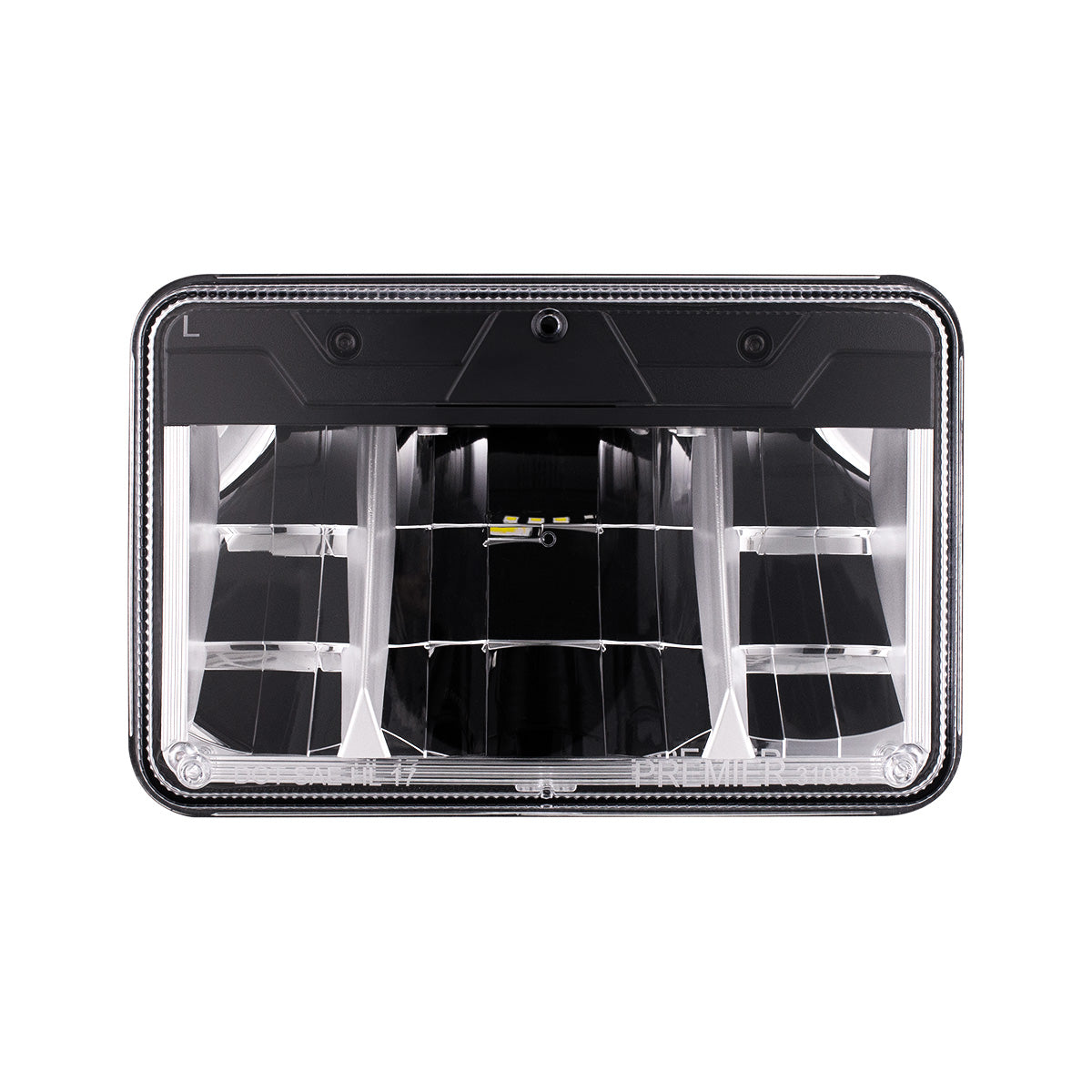 ULTRALIT - High Power LED 4" X 6" Low Beam Headlight With Polycarbonate Lens & Housing