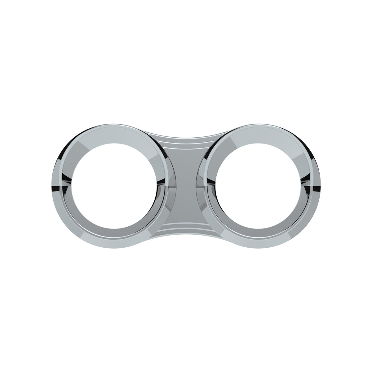 2 Gauge Cluster Bezel With Visor For 2006+ Peterbilt - Horizontal