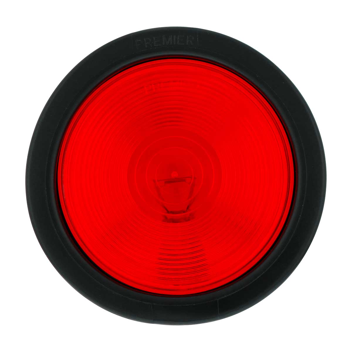 4" Round Light Kit (Stop, Turn & Tail) - Red Lens