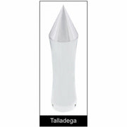 9" Chrome Air Horn Lever Set With "Talladega" Grip