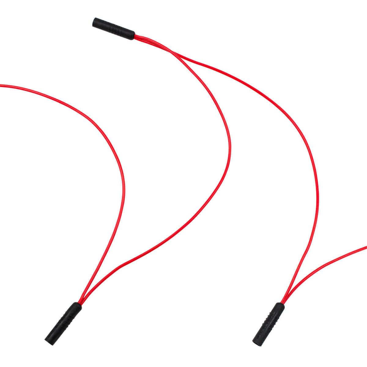0.180" Female Plug Red Wire Harness With 50 Plugs-12" Lead (Bulk)