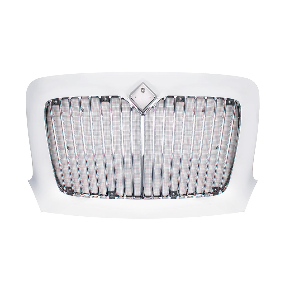 Chrome Grille With Bug Screen For 2002+ International Transtar