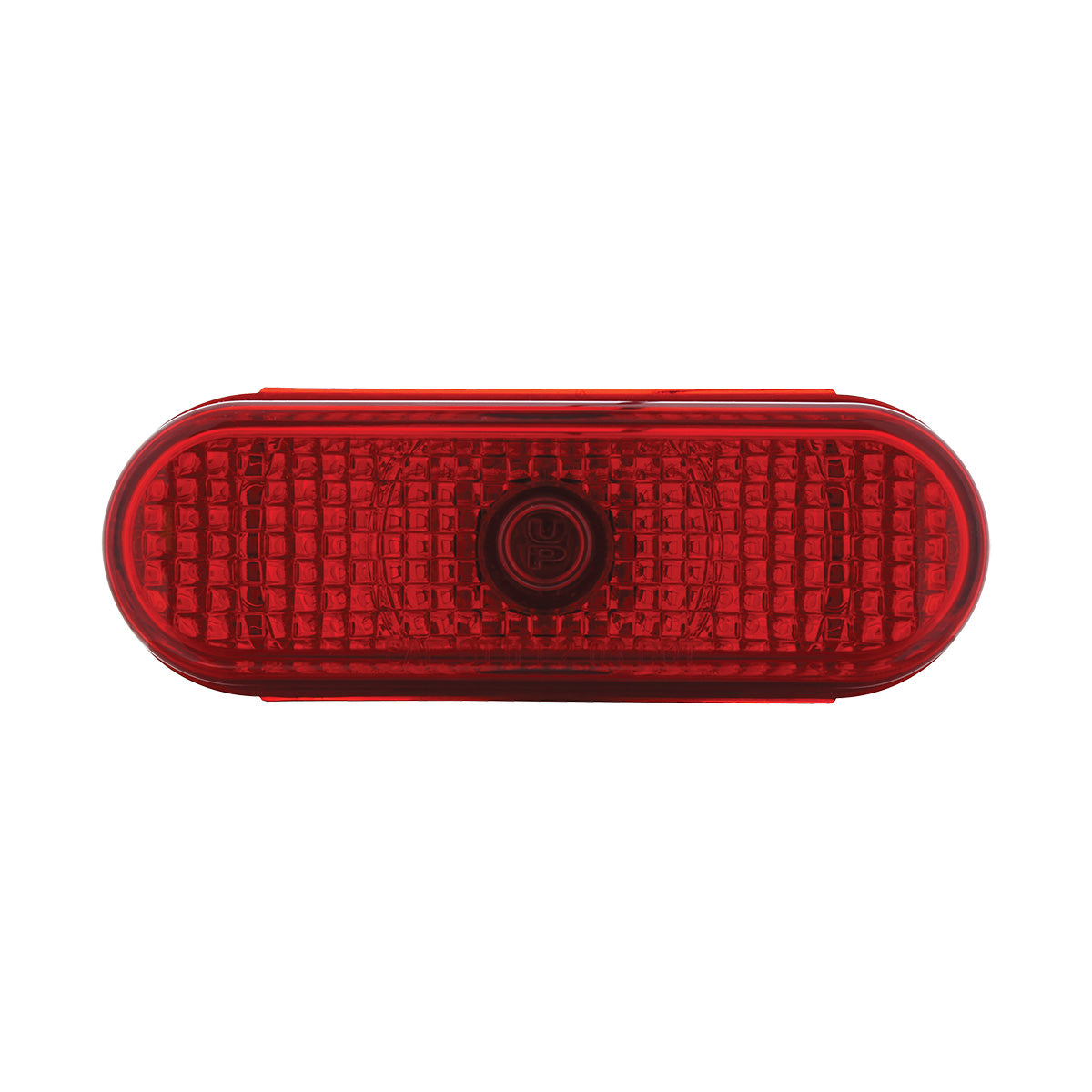 Oval Crystal Light (Stop, Turn & Tail) - Red Lens (Bulk)