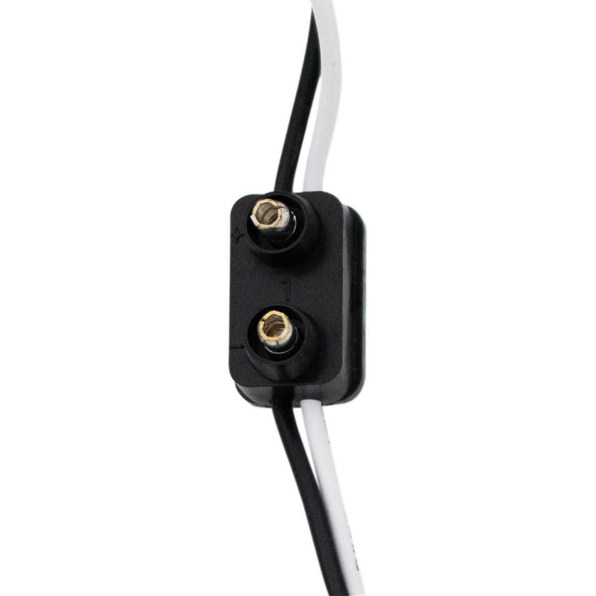 8 Count 2-Prong Male Bullet Plugs 16G Wire Harness - 7" Lead Between Plugs (Bulk)