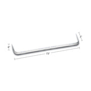 Stainless Sunvisor Extension Trim For Volvo 660/670/770/780/880