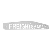 4" X 24" Chrome Freightshaker Bottom Mud Flap Plate - Bolt Thru