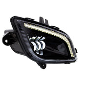 34 LED Black Fog Light With LED Light Bar For 2018-2024 Freightliner Cascadia - Passenger