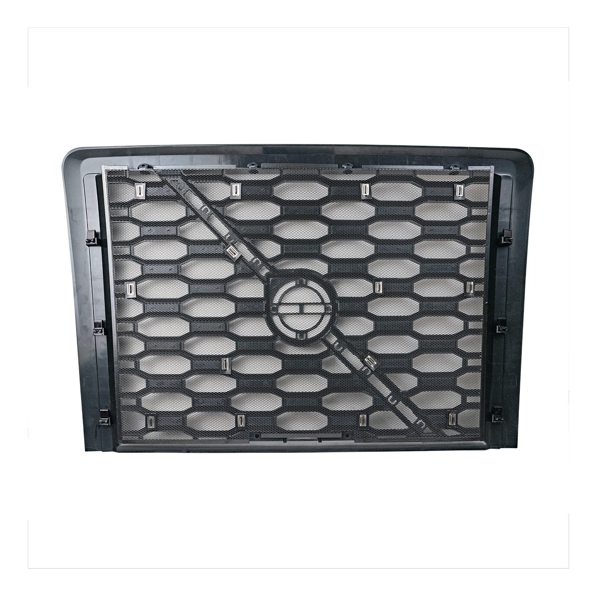Grille With Bug Screen For 2018-2024 Volvo VNL-Silver