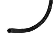 1/4" I.D. Black Flex-Guard Convoluted Split Seam Tubing, 14 Ft.