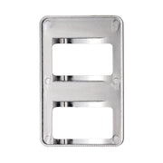 Chrome Rocker Switch Cover For Peterbilt 579 (2012-2019) & 567 (2014-2019)- 2 Switches