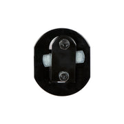 30" Black Heavy Duty Mud Flap Hangers - 2.5" Bolt Pattern (Pair)