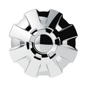 Rubicon Rear Axle Cover Kit With 33mm Thread-On Nut Covers-Chrome