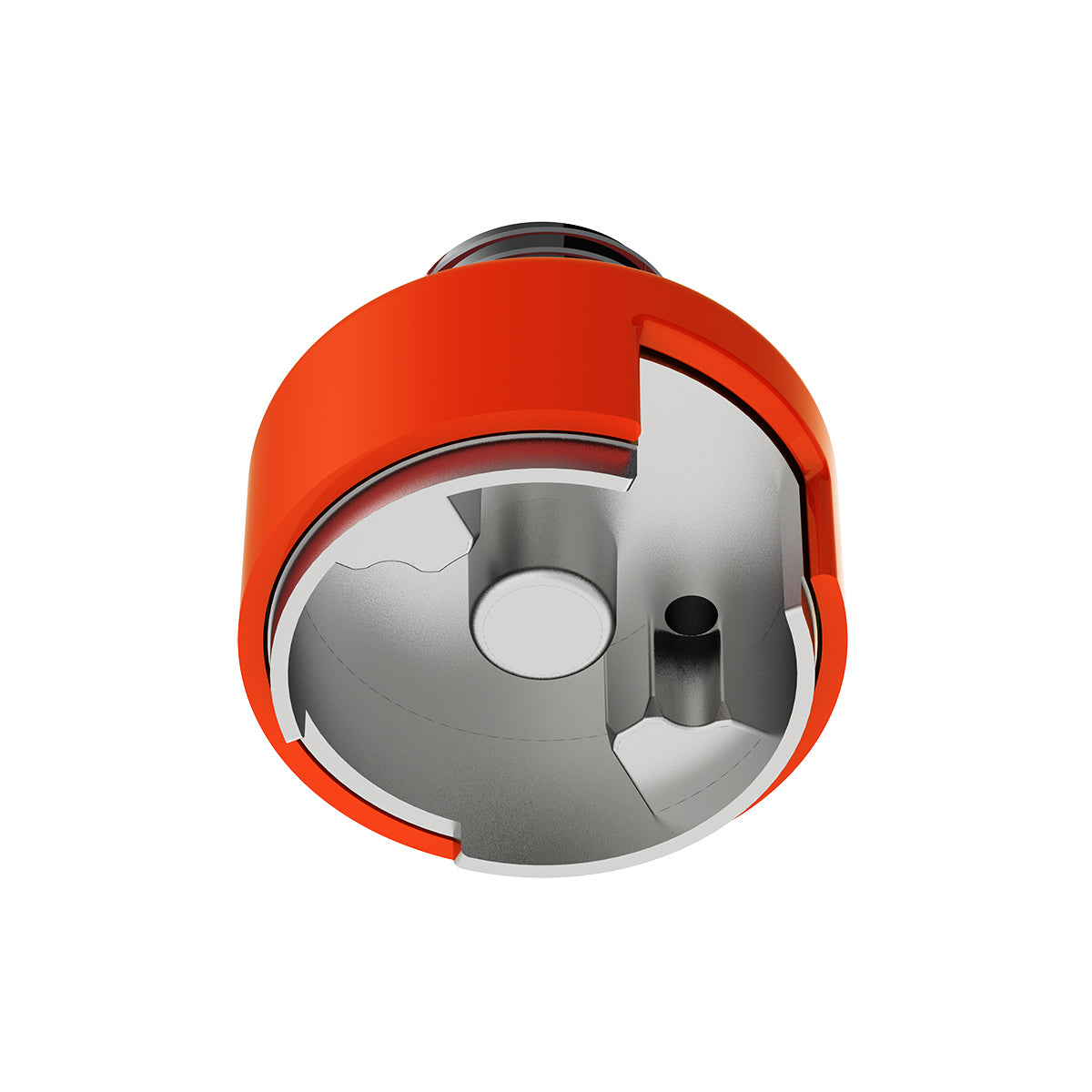 M30X3.5 Thread-On Shift Knob Mounting Adapter For Eaton Fuller Style 13/15/18 Shifter - Cadmium Orange