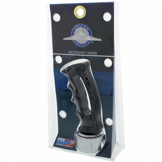 Slot Style Gearshift Knob With 13/15/18 Speed Adapter - Black