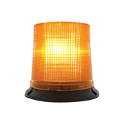 3 High Power LED 6" Round Beacon Light - Permanent Mount