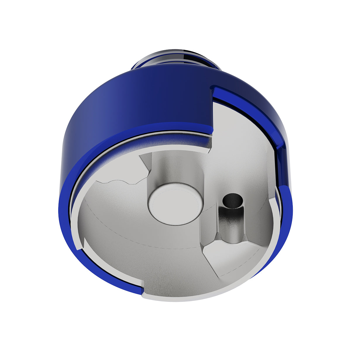 M30X3.5 Thread-On Shift Knob Mounting Adapter For Eaton Fuller Style 13/15/18 Shifter - Indigo Blue