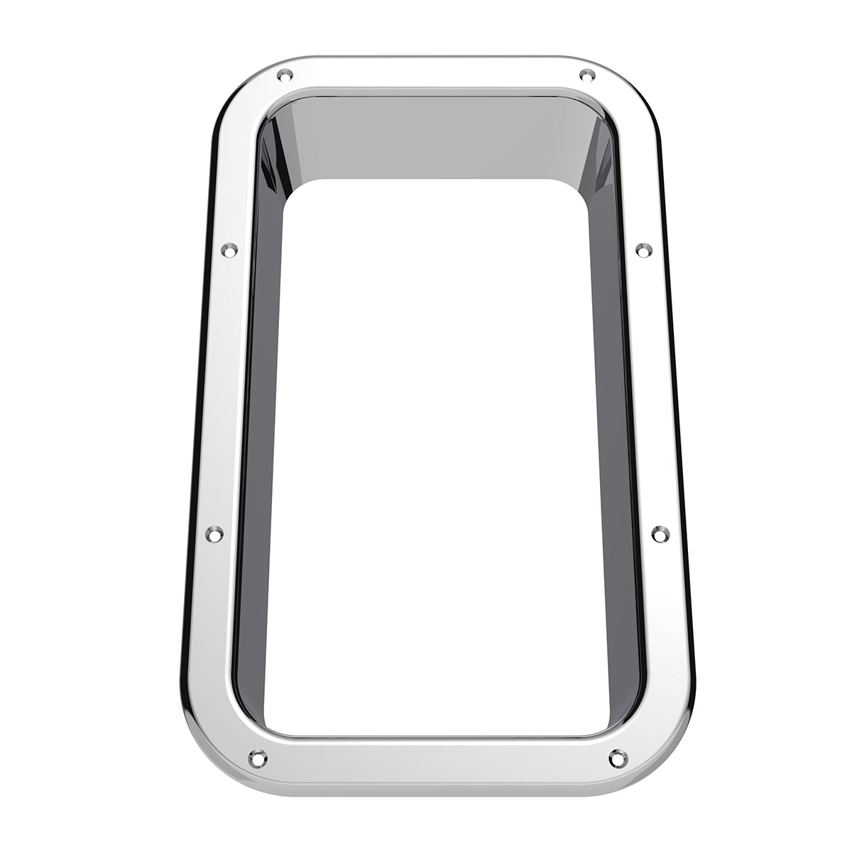 Chrome Interior View Window Trim For Kenworth W900L (1990-2005) And T800 (1986-2005)