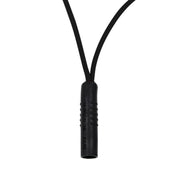 0.180" Female Plug Black Wire Harness With 50 Plugs-12" Lead (Bulk)