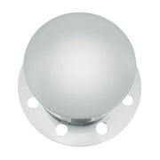 Chrome Dome Rear Axle Cover 2PC Kit For 33mm Nut Cover - Steel/Aluminum Wheel (8 Hole)