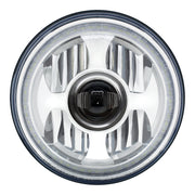 ULTRALIT - High Power LED 7" Projection Headlight With Dual Color LED Position Halo Ring