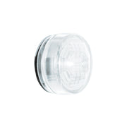 3 LED Oval Auxiliary Light-White LED/Clear Lens