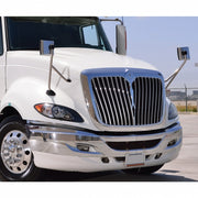 Chrome Hood Mirror Assembly For 2006-2017 International Prostar - Driver