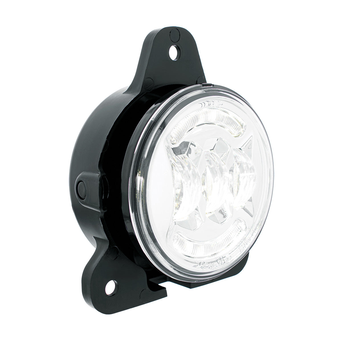 Chrome 6 LED Competition Series Projector Fog Light For 2018-2024 Volvo VNR