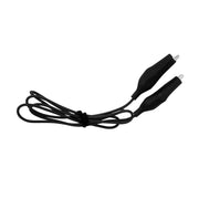 10 Amp Alligator Test Clips w/ 36" Vinyl Leads & Boots, 1Red/1Black 1 Set.