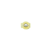 12-10 AWG .250 Tab CS Fully Insulated Heat Shrink M Disconnect - Yellow (10-Pack)